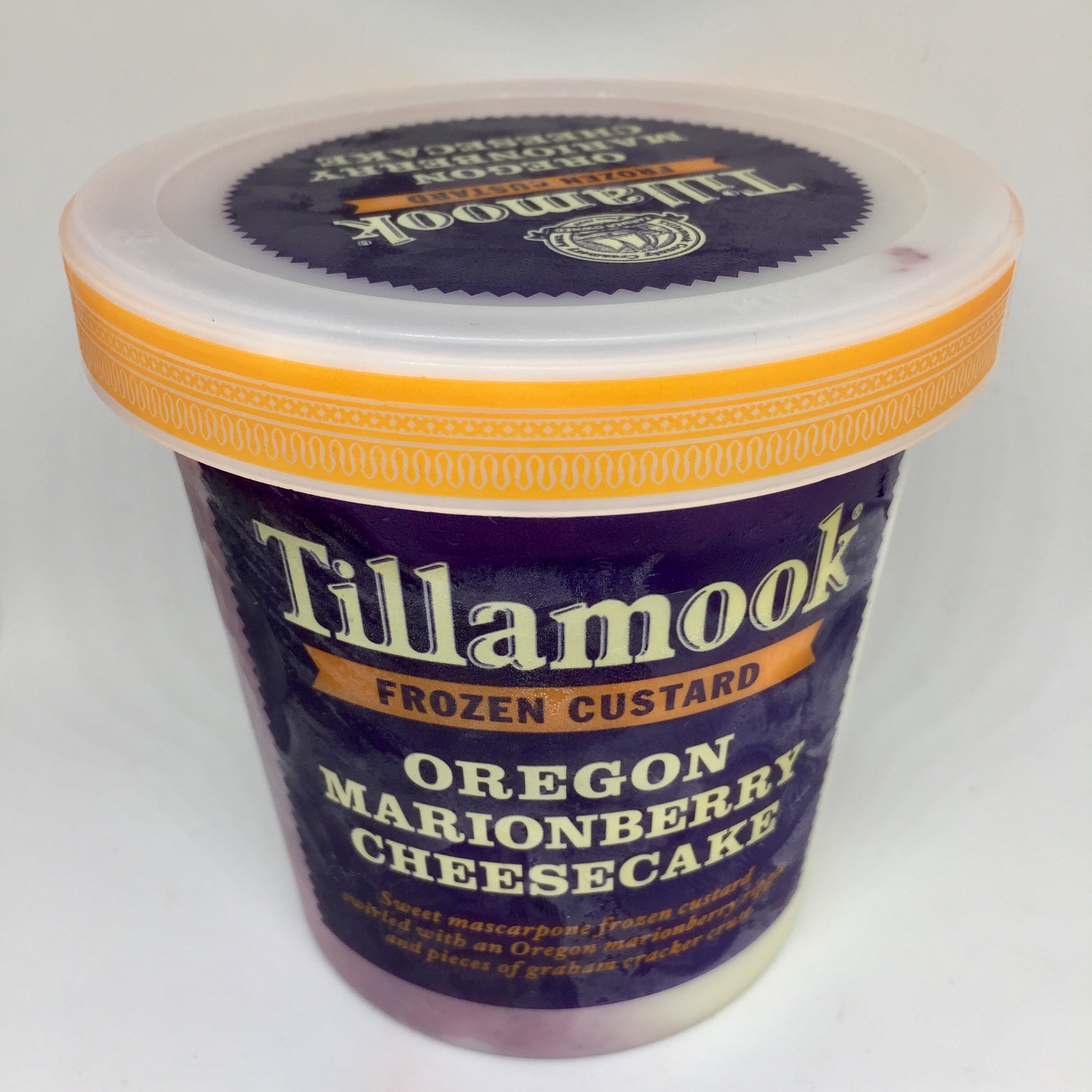 REVIEW: Tillamook Oregon Marionberry Cheesecake Frozen Custard